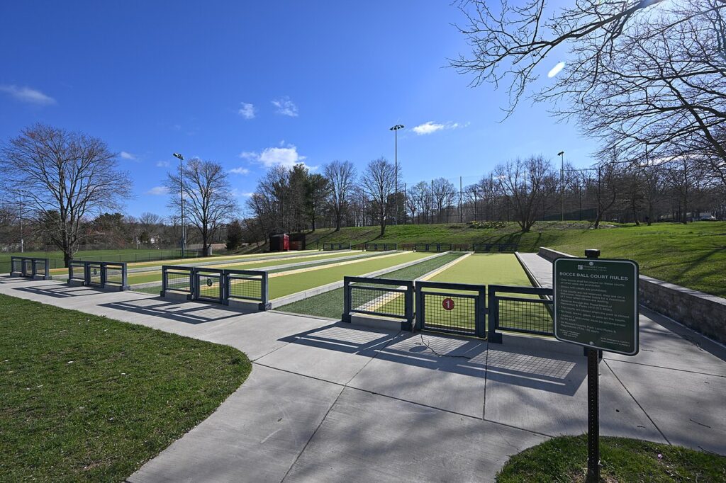 Columbia Maryland soccer field at park