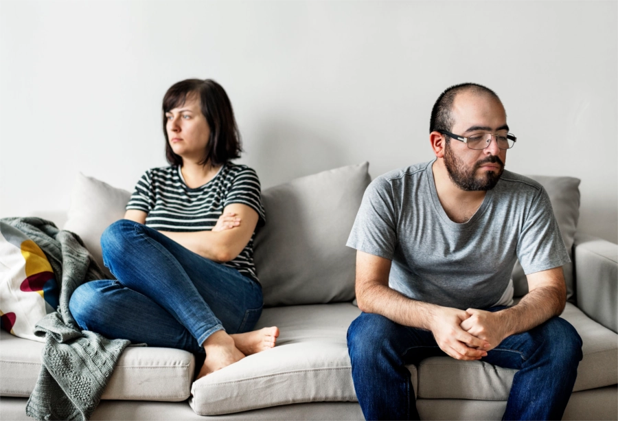 A couple experiencing emotional connection and breakthrough representing the relationship counseling results Relationship Remedy delivers for Columbia Maryland and Howard County couples